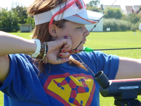 Super Manx Archer Aalin George on target in Guernsey