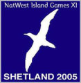 Logo for NatWest Island Games XI - Shetland 2005